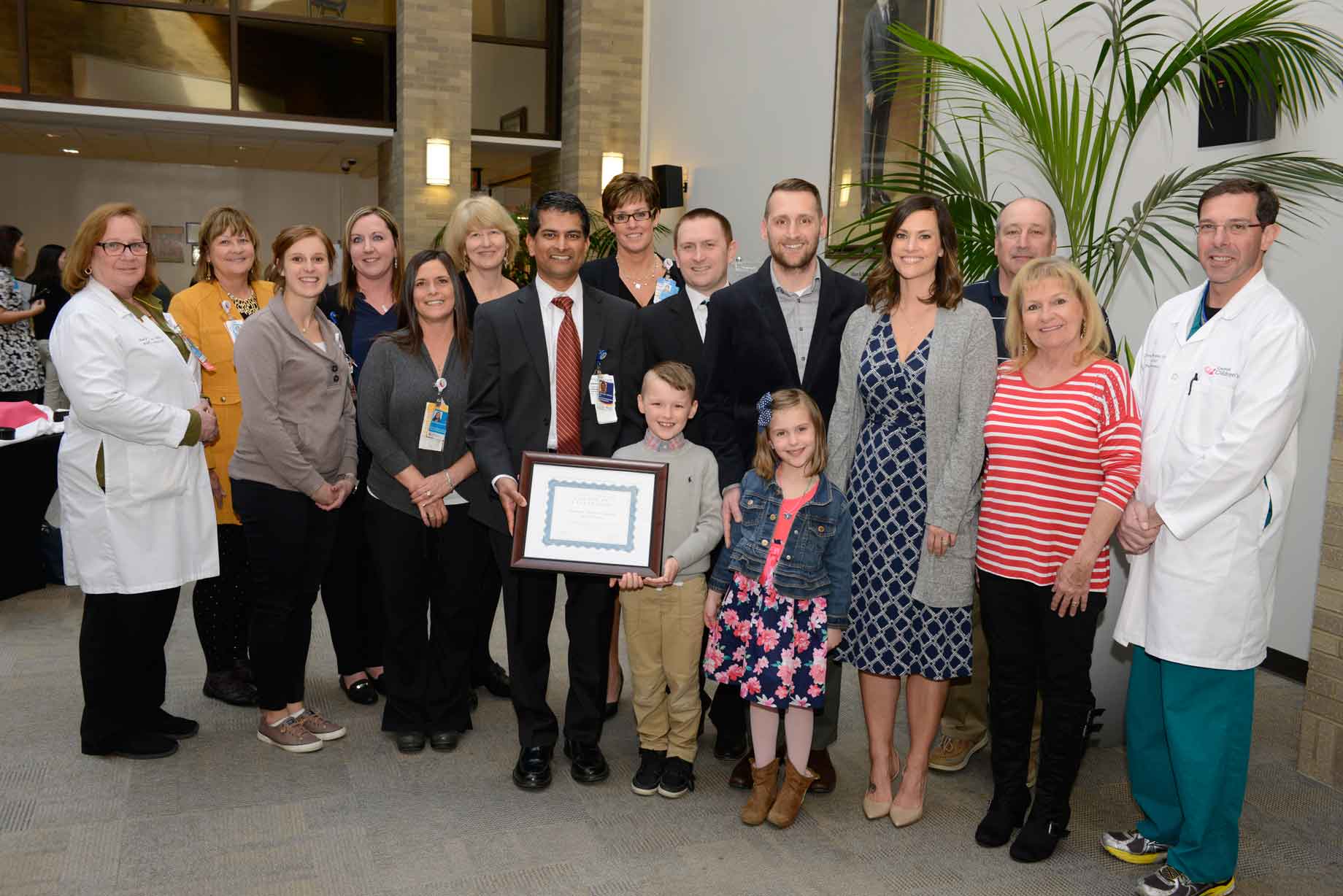 Cincinnati Children's COE Ceremony
