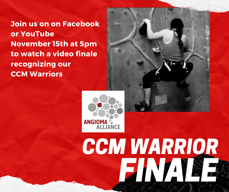 CCM Warrior Finale, photo of a woman rock climbing