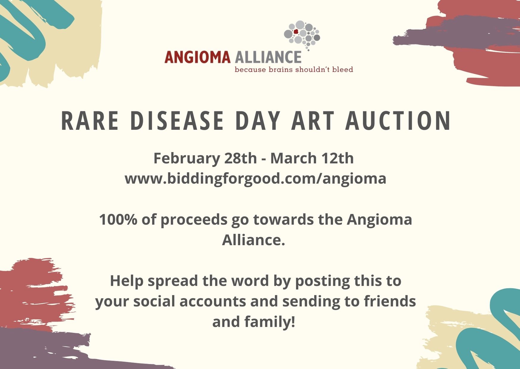 Rare Disease Day Art Auction