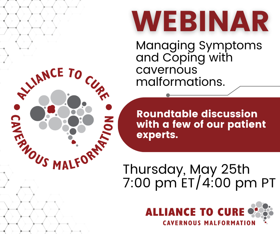 May Webinar: Roundtable Discussion Managing Symptoms and Coping with CCM