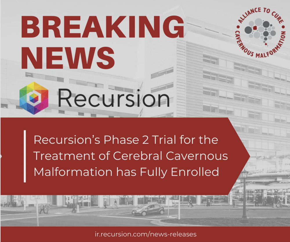 Recursion’s REC-994 Trial Fully Enrolled