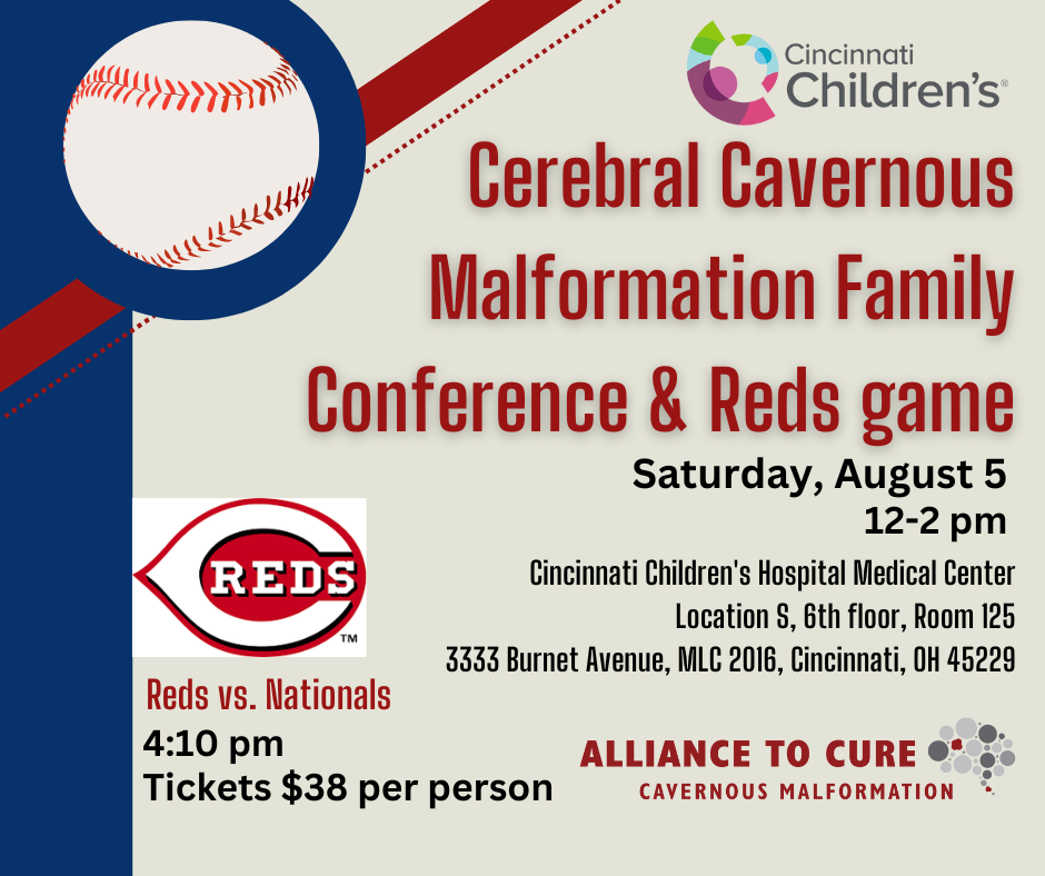 Cincinnati, August 5th: Family Conference and Baseball Game