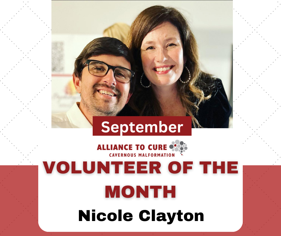 September Volunteer of the Month – Nicole Clayton