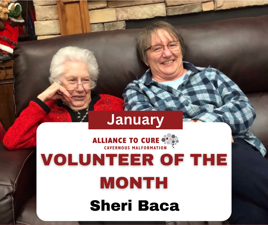 January Volunteer of the Month – Sheri Baca