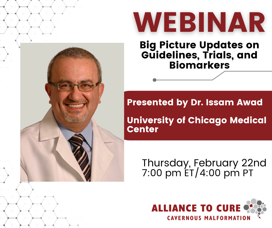 Webinar: Big Picture Updates on Guidelines, Trials, and Biomarkers with Dr. Awad