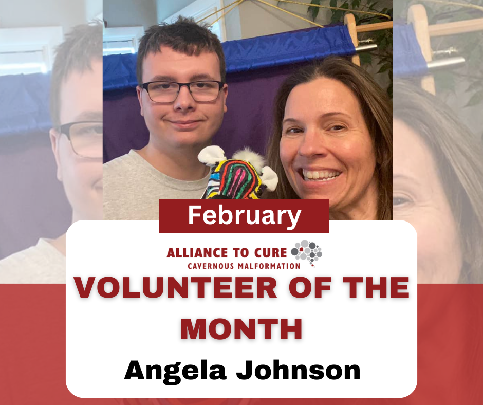 February Volunteer of the Month – Angela Johnson