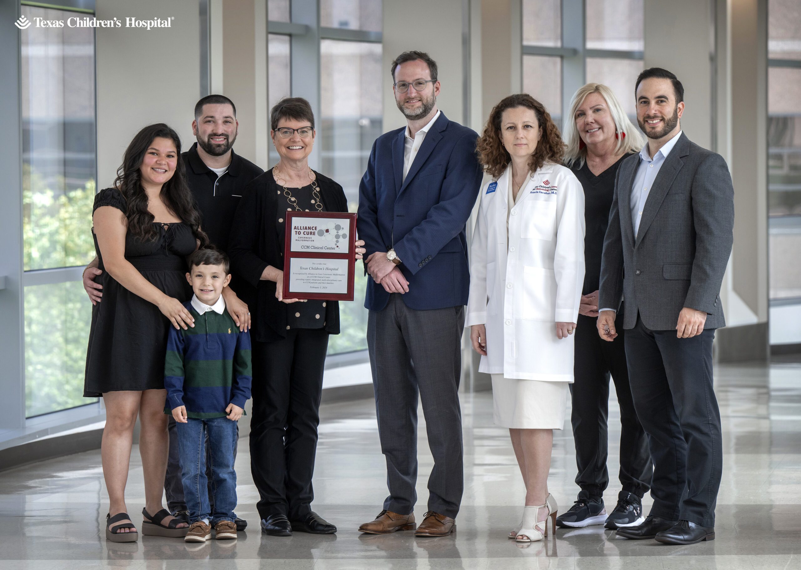 Texas Children’s Becomes First Hospital in Texas with Cavernous Malformation Clinical Center Designation