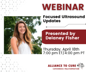 Webinar: Focused Ultrasound Update with Delaney Fisher, Ph.D.