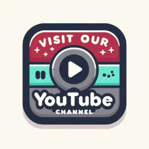 image that says "visit our youtube channel" and has a play button. 