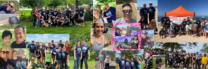 Collage of community photos from our first Strides to Cure CCM event.