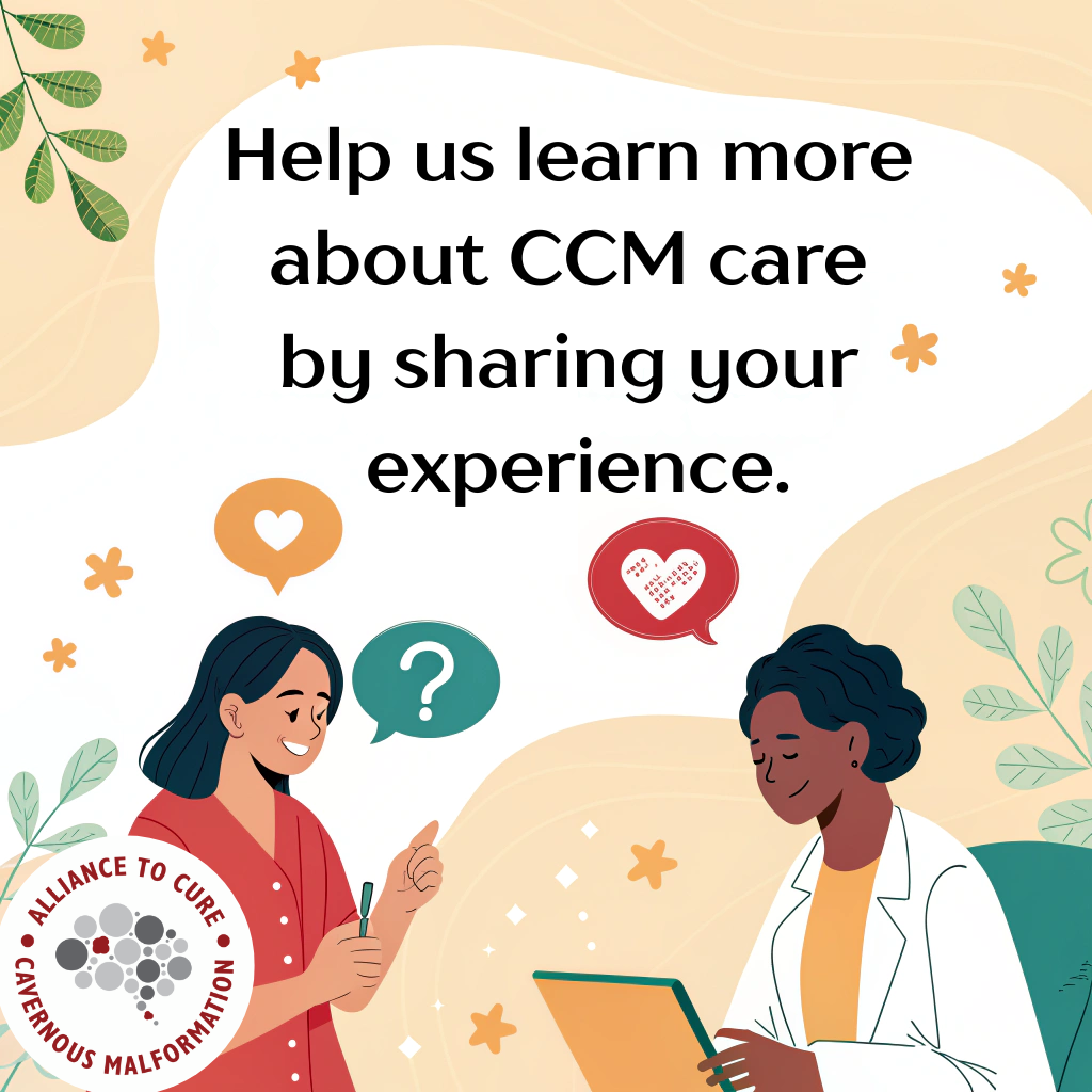 Help us learn more about CCM Care by sharing your experience through a 5-minute survey