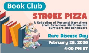 image of a rainbow zebra reading a book. Text is repeated elsewhere on page. 